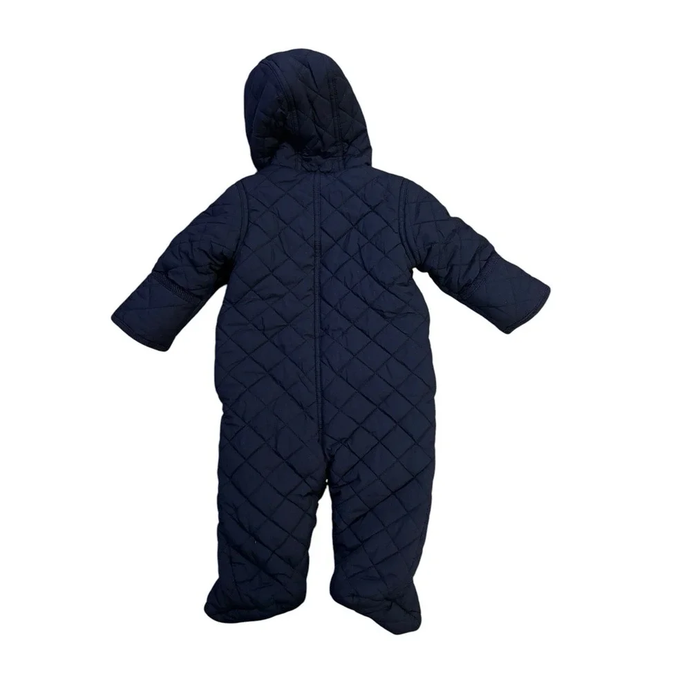 ralph lauren baby snow suit 6 months Blue